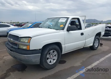2003 Chevrolet Silverado 1500 Work Truck из США, поврежденный, VIN 1GCEC14X33Z158732